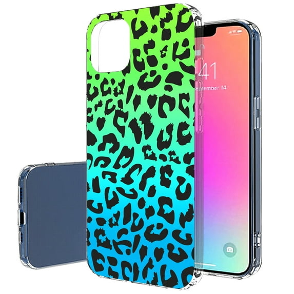 TalkingCase Slim Case for Apple iPhone 13 Pro, Slim Thin Gel Tpu Cover, Cool Leopard Print, Light Weight, Flexible, Soft, Anti-Scratch, Printed in USA