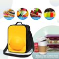 thumbnail image 5 of Hirioo Yellow Lemon for Insulated Lunch Bag with Adjustable Shoulder Strap for Work, School, Travel and Picnics, Leakproof and Eco-Friendly, 5 of 8