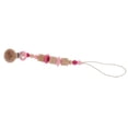 thumbnail image 4 of Cadena de Chupete Saludable para Biberón con Decoración, y Juguete para Bebé Macarena Cadena de chupete de madera, 4 of 8
