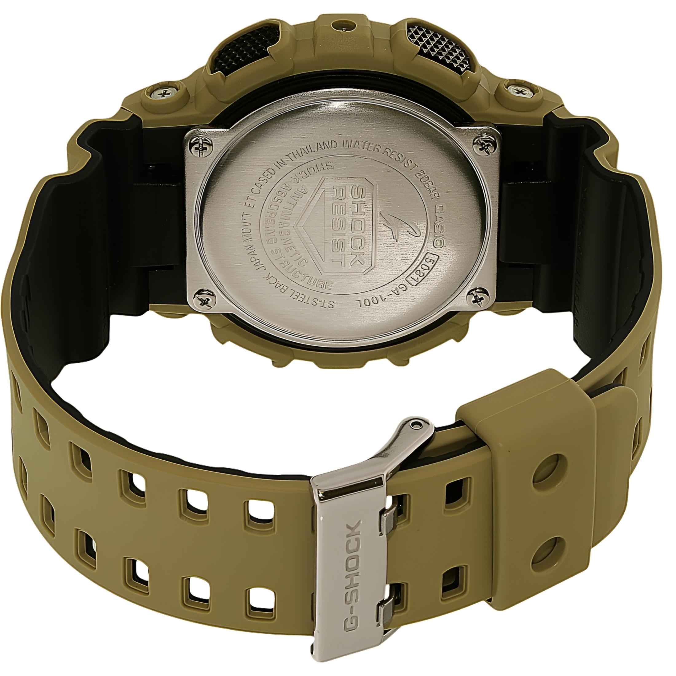 Casio G-Shock GA100L-8A Tan Sport Watch photo 6