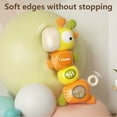 thumbnail image 3 of ChicYu Baby Soothing Teether Giraffe Rattle 0-6 Months Baby Grasp Toy Teething Safe Sound-Light Hand Rattle Gift Relieves Teething Discomfort Sensory Development​, 3 of 5
