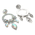 thumbnail image 2 of Large Rhinestone Chandelier Earrings, 2 of 2