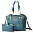 thumbnail image 2 of SUSHANG Womens Ladies Tote Bag Fashion Shoulder Bags Tote Leather Bag Handbags + Purse Sets, 2 of 3