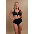 thumbnail image 5 of Women's Drawstring Bra Size: 34C | Color: Black, 5 of 5
