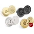 thumbnail image 3 of Thin Magnetic Snap Buttons Quality Strong Clasp for Purse Sewing Handbags Closures 6 Pack MNS (14mm, Gold), 3 of 5