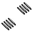 thumbnail image 2 of Speravity Protector Universal para puerta de coche, 4 Uds., tira anticolisión, barra ligera antiarañazos, pegatinas de parachoques de goma, Negro 2piezas, 2 of 6