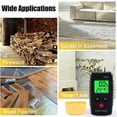 thumbnail image 3 of Wood Moisture Meter, Pin-Type Digital Moisture Detector, Water Leak Detector, Handheld Mo C2636, 3 of 7