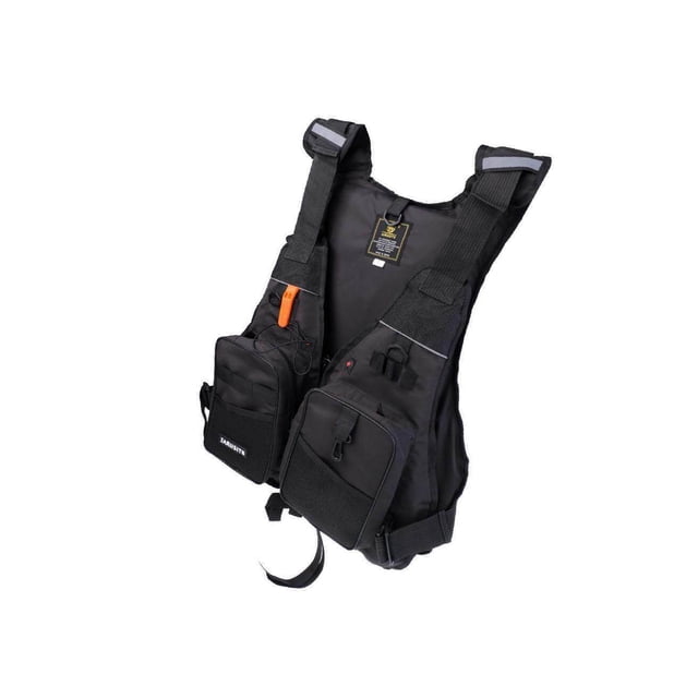 facefd Universal Kayak Canoe Sailing Fishing Life Jacket Buoyancy Aid Black