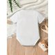 thumbnail image 2 of Newborn Summer Cotton Romper - Funny Letter Graphic Baby Boys & Girls Jumpsuit - Infant Clothing, 2 of 5