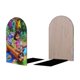 thumbnail image 2 of Dora South Park Sujetalibros decorativos temáticos, tope para estantería con base antideslizante, uso dual para hogar y oficina - 2 piezas, 2 of 6