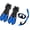 Blue-L XL, variant on Swim Facials Glasses Diving Face Cover 180 Degree Panoramic Snorkels Goggles for Scubas Diving Snorkeling Freediving Swimming