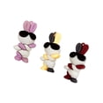 thumbnail image 3 of 3 Unids Wear Gafas Conejo Llavero Colgante Decoración Llavero Decoración Niños Adultos Regalos Encantos Conejo Muñeca Llavero para Llave de, 3 of 9