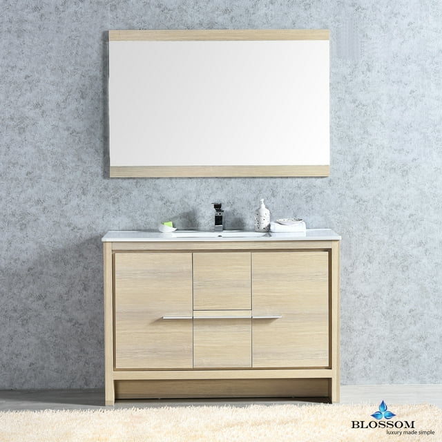 Milan 48" w/ Mirror (Briccole Oak)