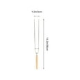 thumbnail image 2 of LEEYNEER 10 Pcs Barbecue Sign Handle Grill Accessories Hibachi Tools Beige, 2 of 8