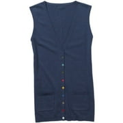 Juniors Organic Cotton-Cashmere Long Vest