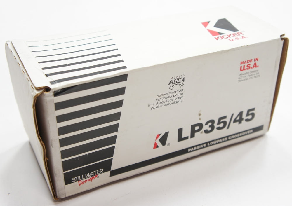 Kicker LP35/45 Car Audio Passive Low Pass Speaker Crossover Brand New