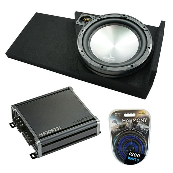 2014 - 2018 Chevy Silverado Double Cab Harmony HA-A122 12 Sub Box CXA800.1