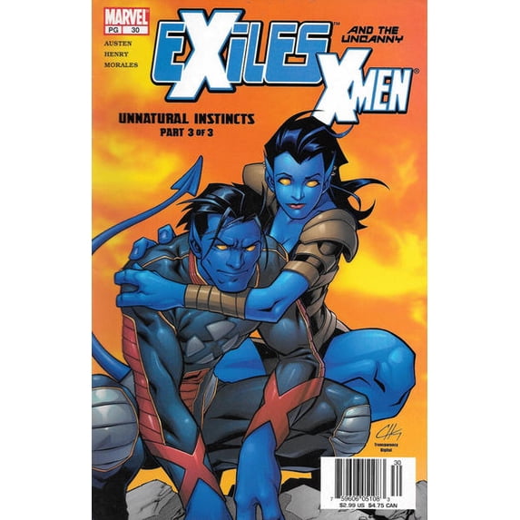 Exiles (Marvel) #30 (Newsstand) VF ; Marvel Comic Book