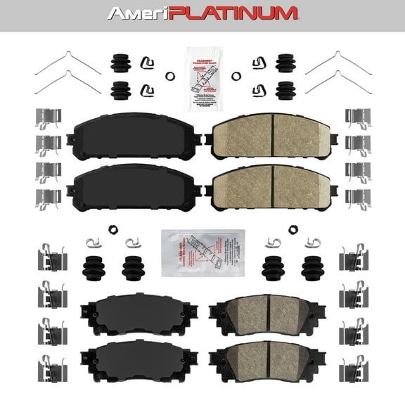 Ceramic Front Rear Brake Pads FOR Lexus NX200t NX300 H RX350 RX450HL TRD