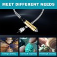 thumbnail image 5 of Rotary Grinder Tool Flexible Flex Shaft Fits + 0.3-6.5mm Handpiece For Dremel Style Electric Drill R, 5 of 5