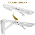 thumbnail image 3 of WEUVEB Soporte Para Estantes Plegables De Metal Resistente Con Duradero Para Hogar Y Oficina, 3 of 8