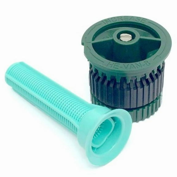 Rain Bird Plastic Pop-Up Nozzle, Black - 8 ft.