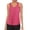 Pink, variant on Women's Tennis Tanks Mesh Racerback Yoga Tank Top for Workout and Everyday Wear Breathable Sleeveless Blouse Style for Women Green XXL