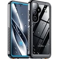 thumbnail image 1 of Funda de teléfono Temdan impermeable con lente para Samsung Galaxy S25, 1 of 7