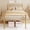 gold, variant on SOLLED QUEEN Size Bed Frame with Heart-Shaped Design Metal Platform Bed with Headboard and Footboard Under Storage No Box Spring Needed for Bedroom Black