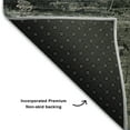 thumbnail image 3 of Addison Rugs Mayfield Washable Transitional Organic Gray Runner Rug, 2'3" x 7'6", 3 of 5