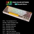FEKER IK65 Wireless Mechanical Keyboard Bluetooth Compact Gaming