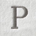 thumbnail image 5 of SKL Home Casual Monogram Hand Towel Set, P, 16x26, White 2 Pack, 5 of 5