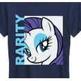 thumbnail image 3 of My Little Pony - Character Block Rarity - Women's Short Sleeve Graphic T-Shirt, 3 of 5