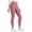 #03Watermelon Red, variant on Women's High Waisted Yoga Leggings Solid Color Butt Lifting Workout Pants Quick Dry 4-Way Stretch Sports Tights for Gym Running Outdoor Pink M