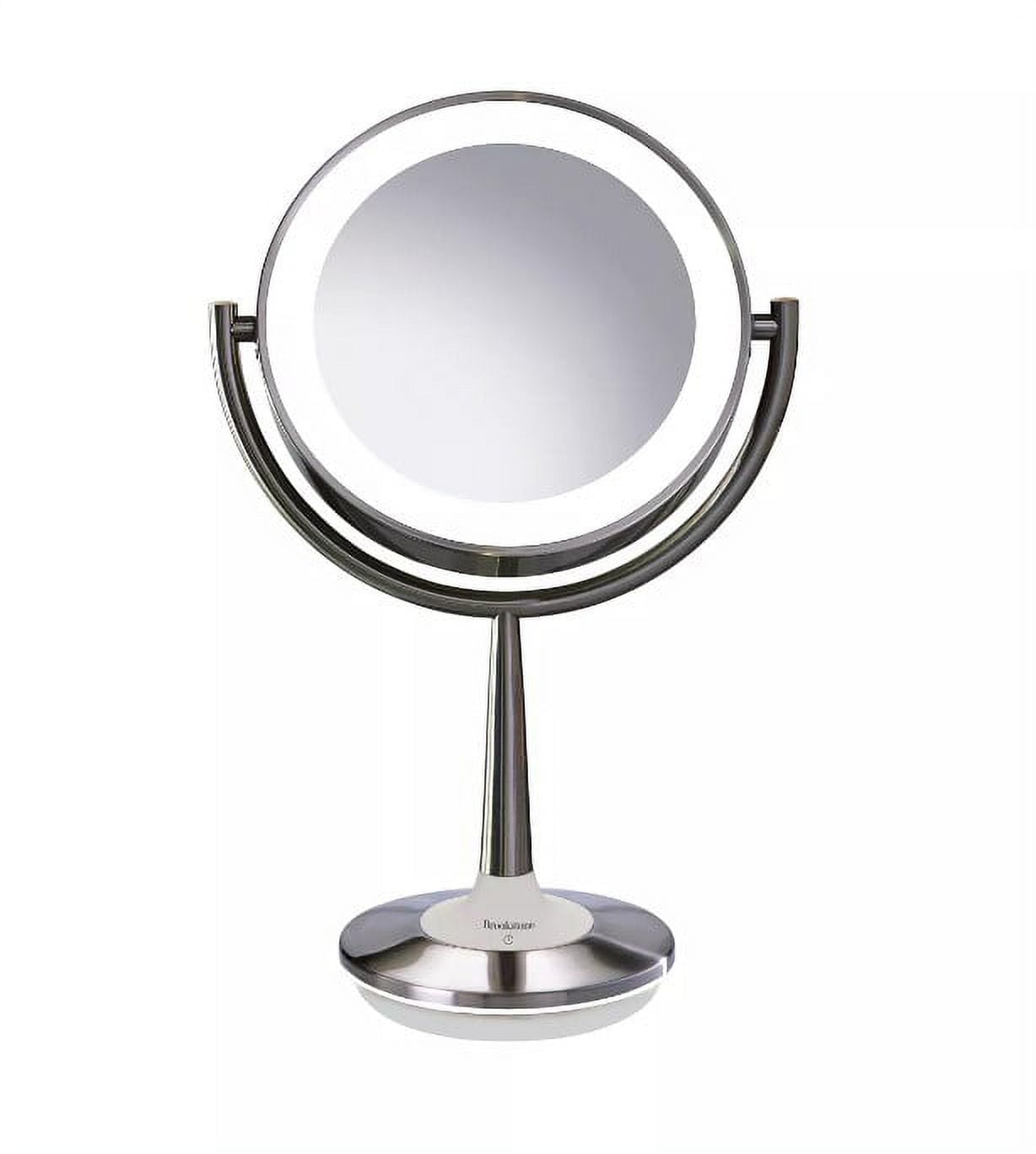 Brookstone Cordless Illuminated Makeup Mirror