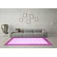 thumbnail image 3 of Ahgly Company Indoor Rectangle Solid Purple Modern Area Rugs, 2' x 3', 3 of 4