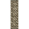 thumbnail image 2 of Addison Rugs Chantille Indoor/Outdoor Transitional Floral Brown Washable Runner Rug, 2'3" x 7'6", 2 of 6
