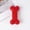 Red Dog Chew Toys, variant on Dog Toys Silicone Bone Durable Chew Toy, Safe Non-Toxic Teething Molar Cleaning Toy for Puppy Small Dogs(Red Dog Chew Toys)