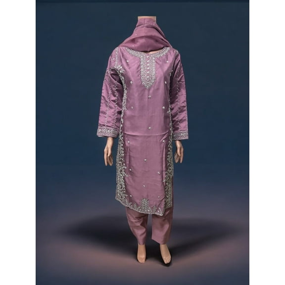 Traditional Salwar Kameez Set, Cultural Wear for Women, S16