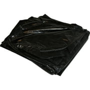 Angle View: Foremost Dry Top 9 ft. x 9 ft. Heavy Duty Polyethylene Tarp Black