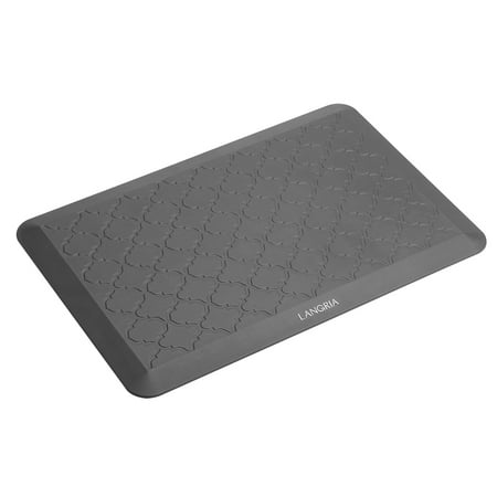 Langria Anti Fatigue Standing Desk Mat Ergonomic Comfort Anti Slip