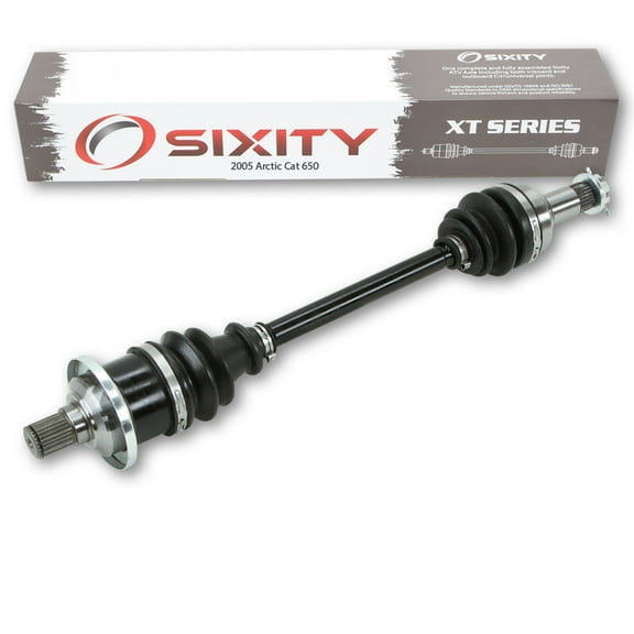 Sixity XT Rear Right Axle compatible with Arctic Cat 650 2005 - H1 4X4