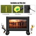 thumbnail image 6 of Costway 18FT Inflatable  Projector Screen Projection Outdoor Home Theater W/ Blower, 6 of 11
