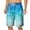 Blue, variant on JHLZHS Plus Size Athletic Shorts Mens Swimsuit Mesh Lined with Beach Shorts and Pockets Plus Size Athletic Shorts Long Shorts for Men