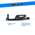 thumbnail image 3 of Winch Plate for 2019-2024 Ram 2500/3500(Excluded Diesel Models) ,Accommodate winch weight capacity up to 12,000 pounds,Durable Black Powder Coating, 3 of 9
