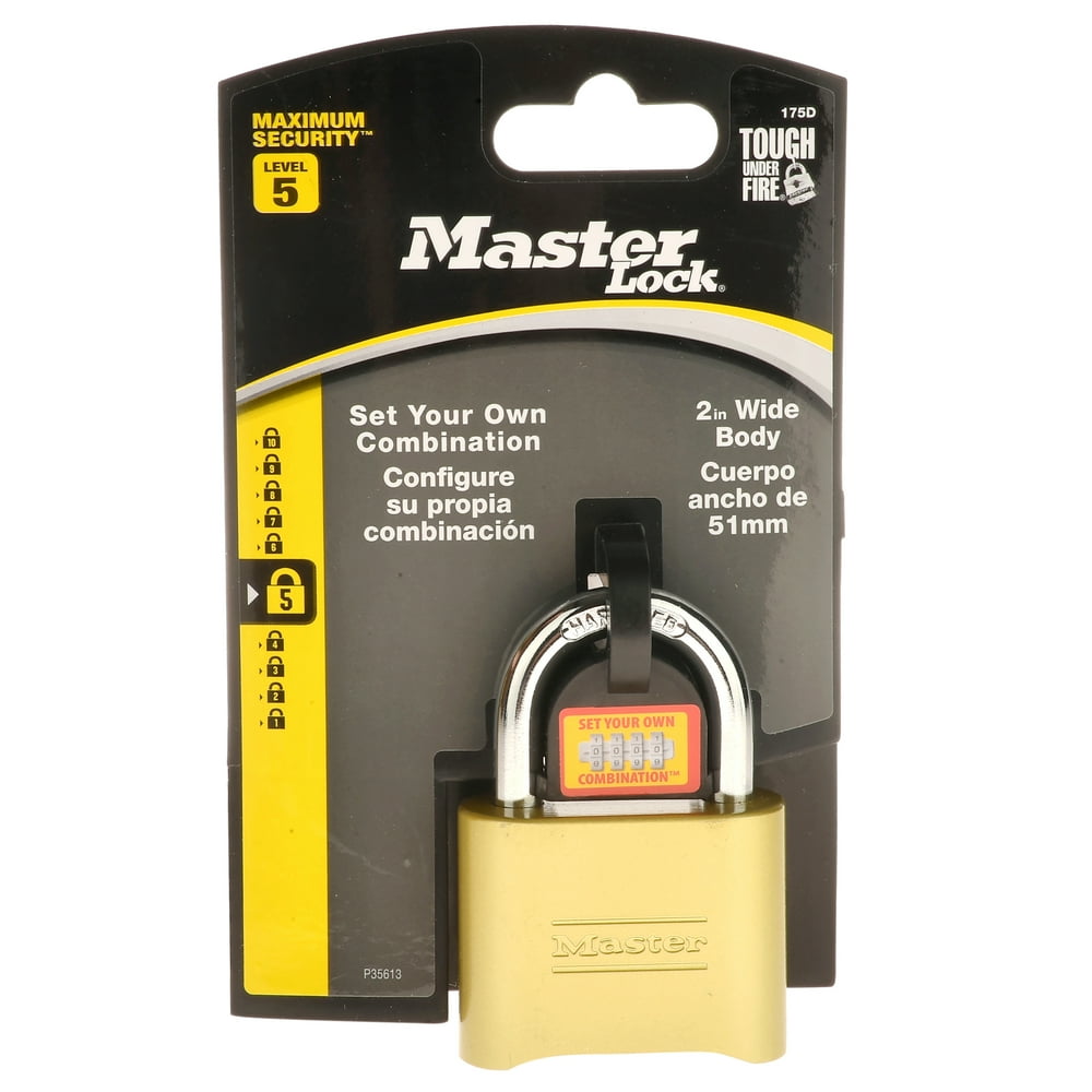 Masterlock Level 5 Security Padlock