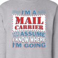 thumbnail image 3 of Inktastic Mail Carrier Postal Worker Adult Sweatshirt, 3 of 4