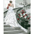 thumbnail image 1 of Cuadros Decorativos Pintura al óleo digital La novia en las escaleras Sin marco Imagen por número Arte para el hogar Ehuebsd Nuevos Originales, 1 of 9