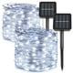 thumbnail image 1 of Guirnalda de luces solares Kemooie, 2 paquetes de 200 LED, 20 m, resistentes al agua, 1 of 8