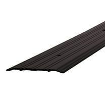 M-D Building Products 68395 5 in. x 1/4 in. x 36 in. Bronze Aluminum Commercial Flat-Profile Threshold